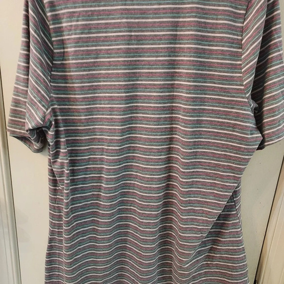 Lane Bryant Striped Perfect Sleeve Tee in Size 14/16 - Picture 7 of 7